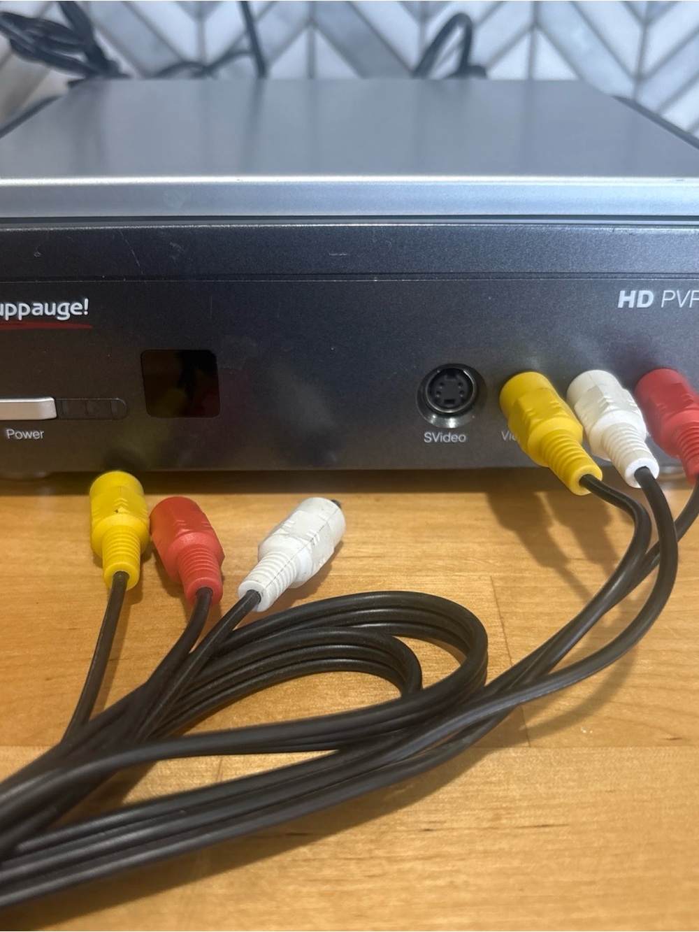 Hauppauge HD PVR 49001 LF Rev F1 With Cables
